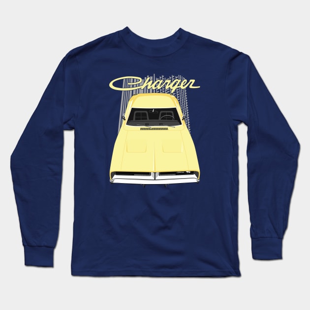 Charger 69 - Yellow Long Sleeve T-Shirt by V8social